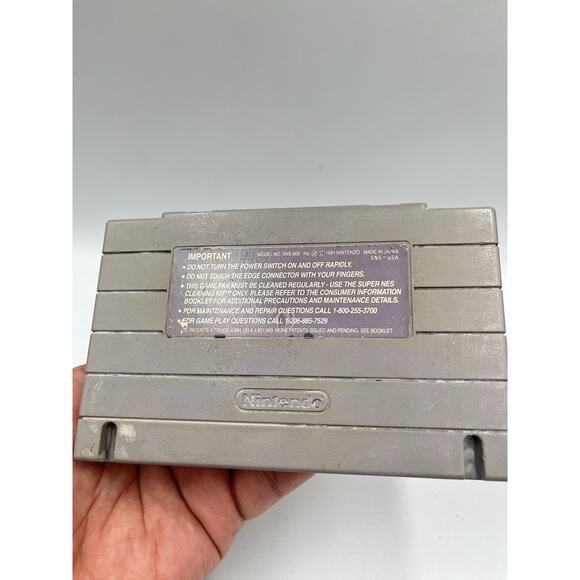 Ultraman (Nintendo SNES, 1991) Authentic Cart Only Tested and Working - Picture 6 of 8